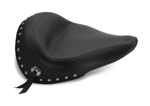 Yamaha Bolt Solo Seat - Mustang Motorcycle - Standard Touring w/Studs - Black - `14-`21 Yamaha Bolt Solo Seat - Mustang Motorcycle - Standard Touring w/Studs - Black - `14-`21